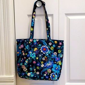 Vera Bradley Moonlight Garden Iconic Tote Bag